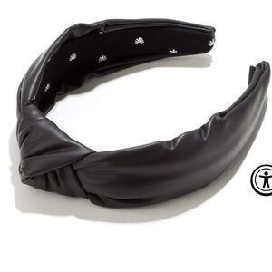 Lele Sadoughi faux leather headband